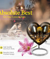 Chess heart design burial urn
