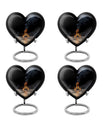 Chess themed Heart Urn for ashes