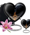 Chess themed Heart Urn for ashes