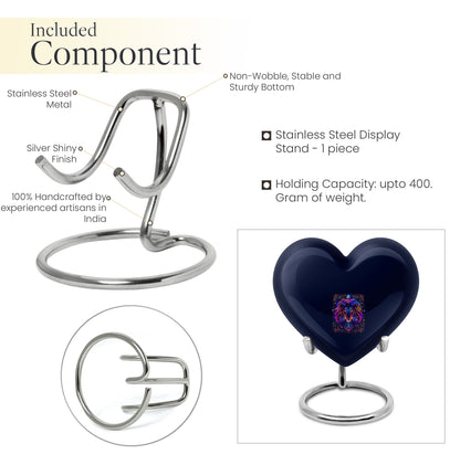 Zodiac heart urn