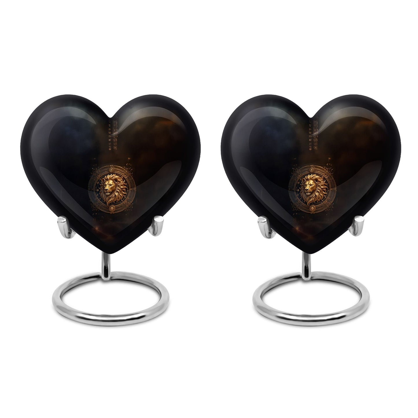 heart-shaped Zodiac urn