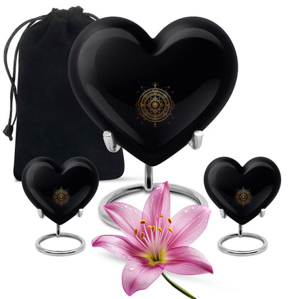 Personalized Religious Cremation Urn for Adult Female - 10-inch, 200 cu in - Yatskia
