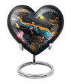 Abstract Small Keepsake Urns For Human Ashes - Colorful Memorial Urn
