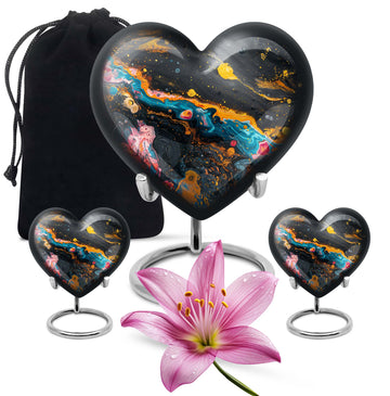 Large Urn with 2 Mini Urn