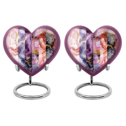Vibrant Swirl Funeral Urn