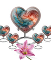 Vibrant Swirl Urn for adult women