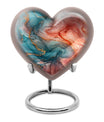 Vibrant Swirl Urn for adult women
