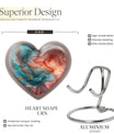 Vibrant Swirl Urn for adult women