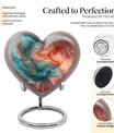 Vibrant Swirl Urn for adult women