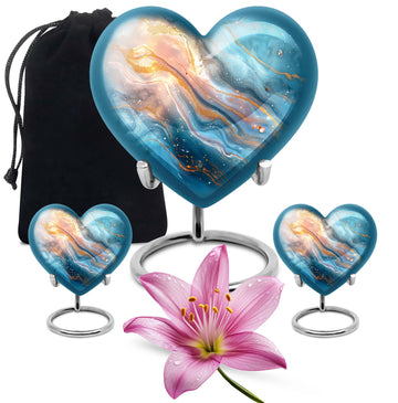 Large Urn with 2 Mini Urn