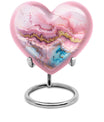Large Abstract Heart Urn