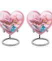 Large Abstract Heart Urn