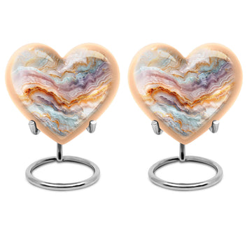 2 Keepsake 3 inch Urns