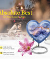 Abstract Heart Keepsake Cremation Urn