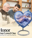 Abstract Heart Keepsake Cremation Urn