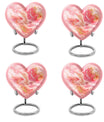 Abstract Heart Urn
