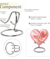 Abstract Heart Urn