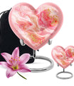 Abstract Heart Urn