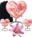 Abstract Heart Urn