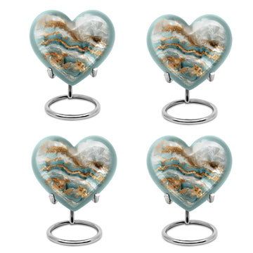 4 Keepsake 3 inch Urns