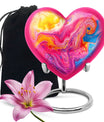 Abstract Heart Urn