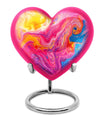 Abstract Heart Urn