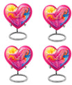 Abstract Heart Urn