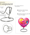 Abstract Heart Urn