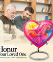 Abstract Heart Urn