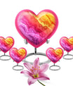 Abstract Heart Urn