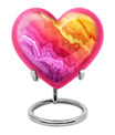 Abstract Heart Urn