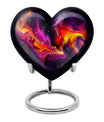 Abstract Heart Shaped Urn