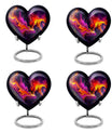 Abstract Heart Shaped Urn
