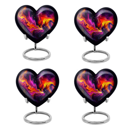 Abstract Heart Shaped Urn