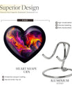 Abstract Heart Shaped Urn