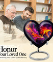 Abstract Heart Shaped Urn