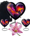 Abstract Heart Shaped Urn