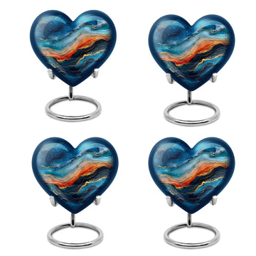 4 Keepsake 3 inch Urns