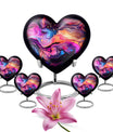 Abstract Heart Urn for adult male ashes