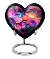 Abstract Heart Urn for adult male ashes