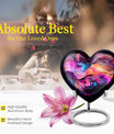 Abstract Heart Urn for adult male ashes