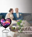 Abstract Heart Urn for adult male ashes