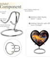 abstract heart-shaped urn