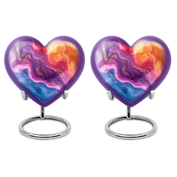 2 Keepsake 3 inch Urns
