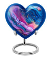 abstract heart-shaped burial large urn