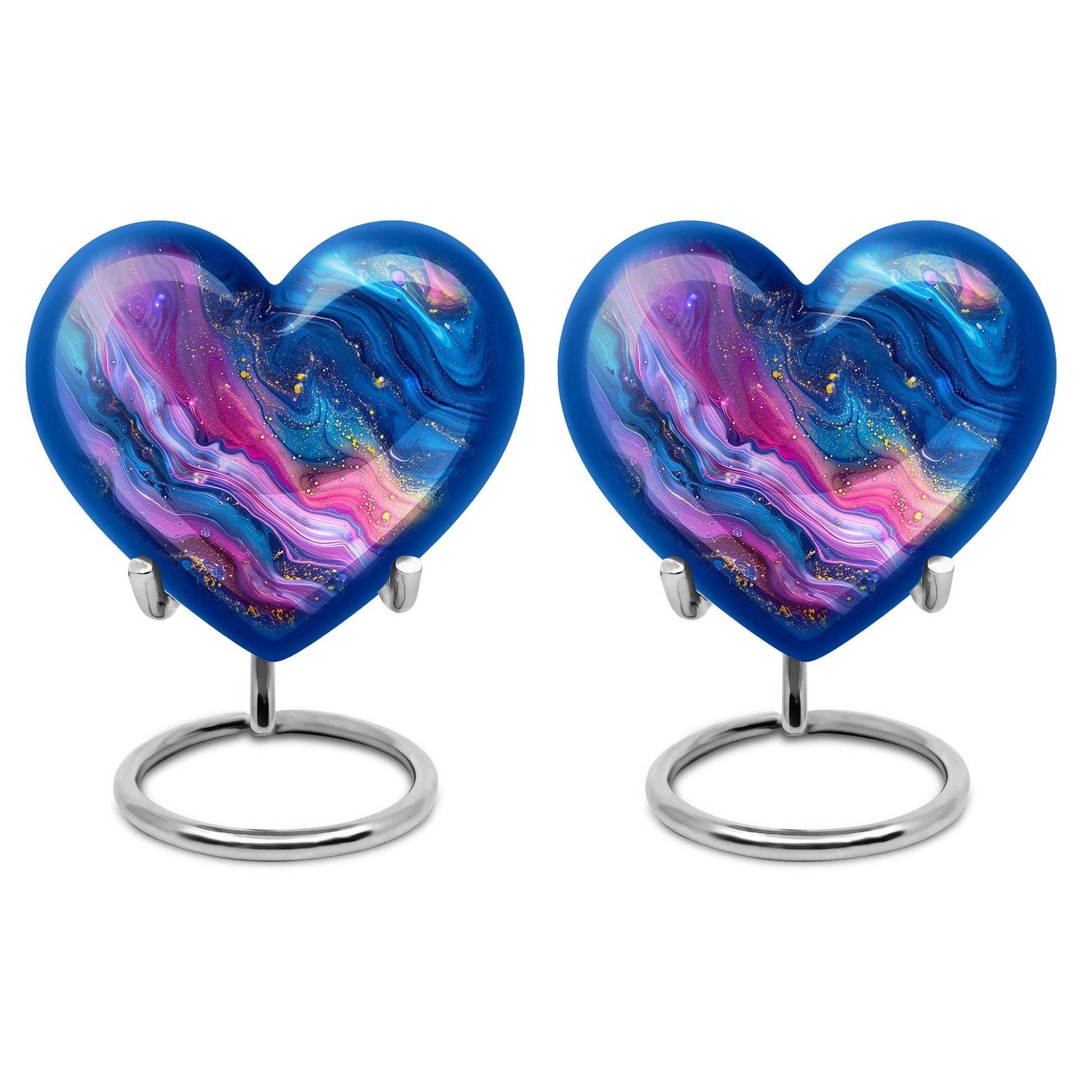 abstract heart-shaped burial large urn