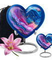 abstract heart-shaped burial large urn