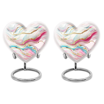 2 Keepsake 3 inch Urns
