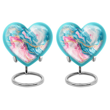 2 Keepsake 3 inch Urns