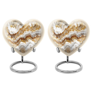 2 Keepsake 3 inch Urns